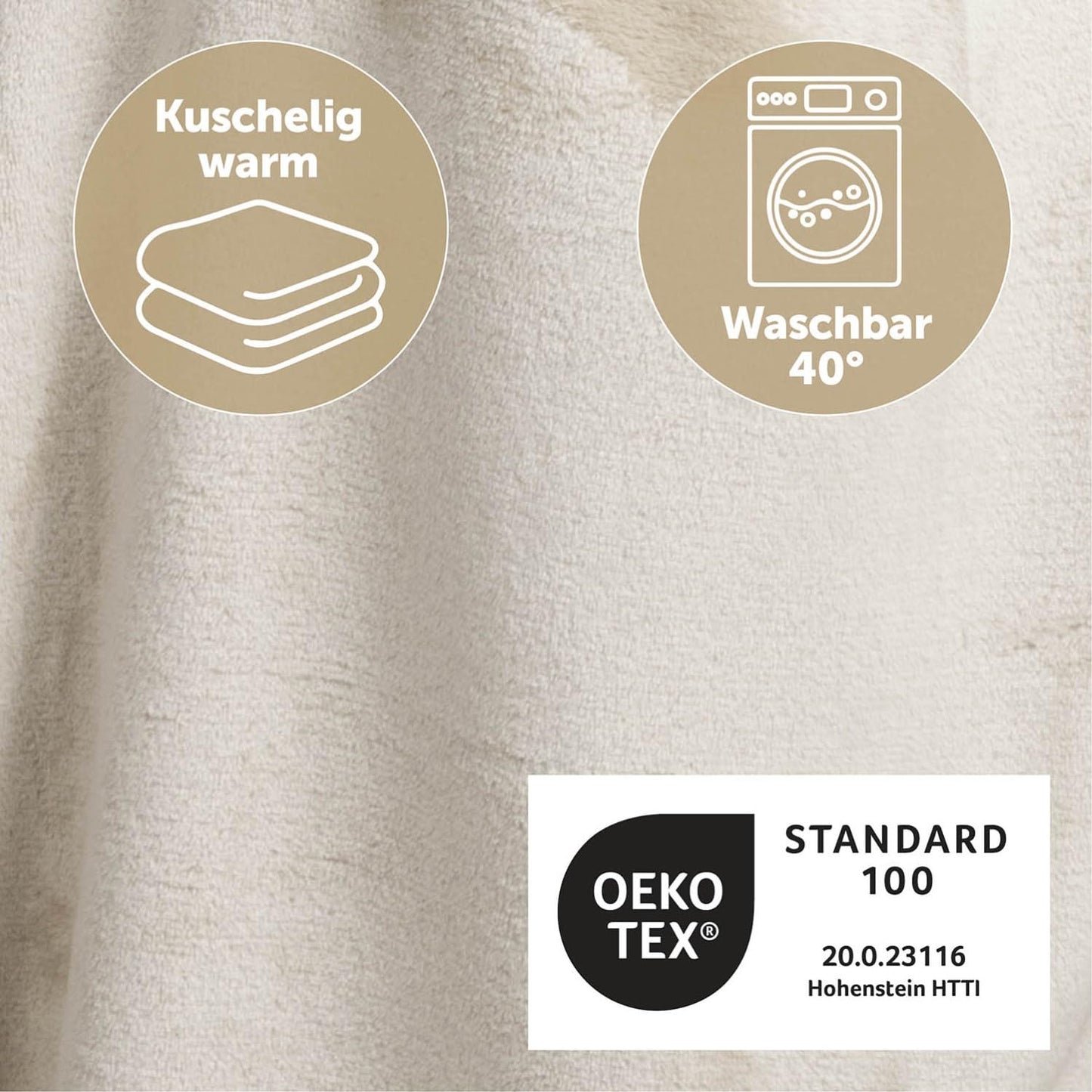 Blumtal sleeved blanket unisex - cozy blanket with sleeves - OEKO-TEX certified sleeve blanket with foot pocket - sleeve blanket for women & men - adult blanket with arms in various colors