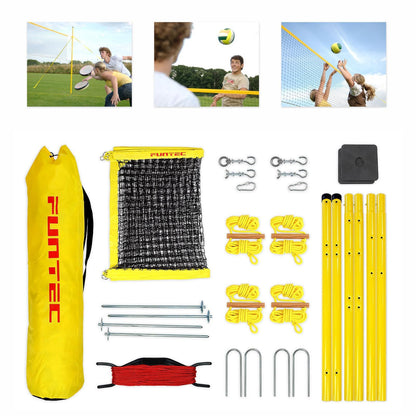 Funtec Fun Sports Set - Beach volleyball and multi-sport set