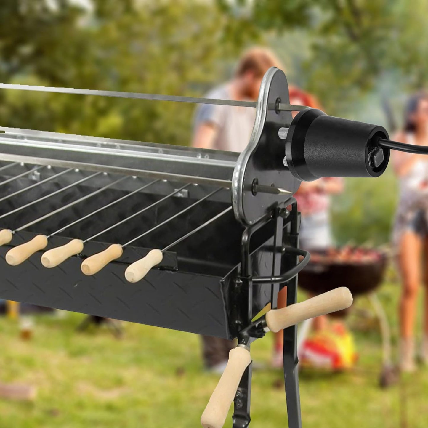 Onlyfire Rotisserie Grill Motor for outdoor grill accessories, barbecue rotator motor for grill equipment in Cypriot style.