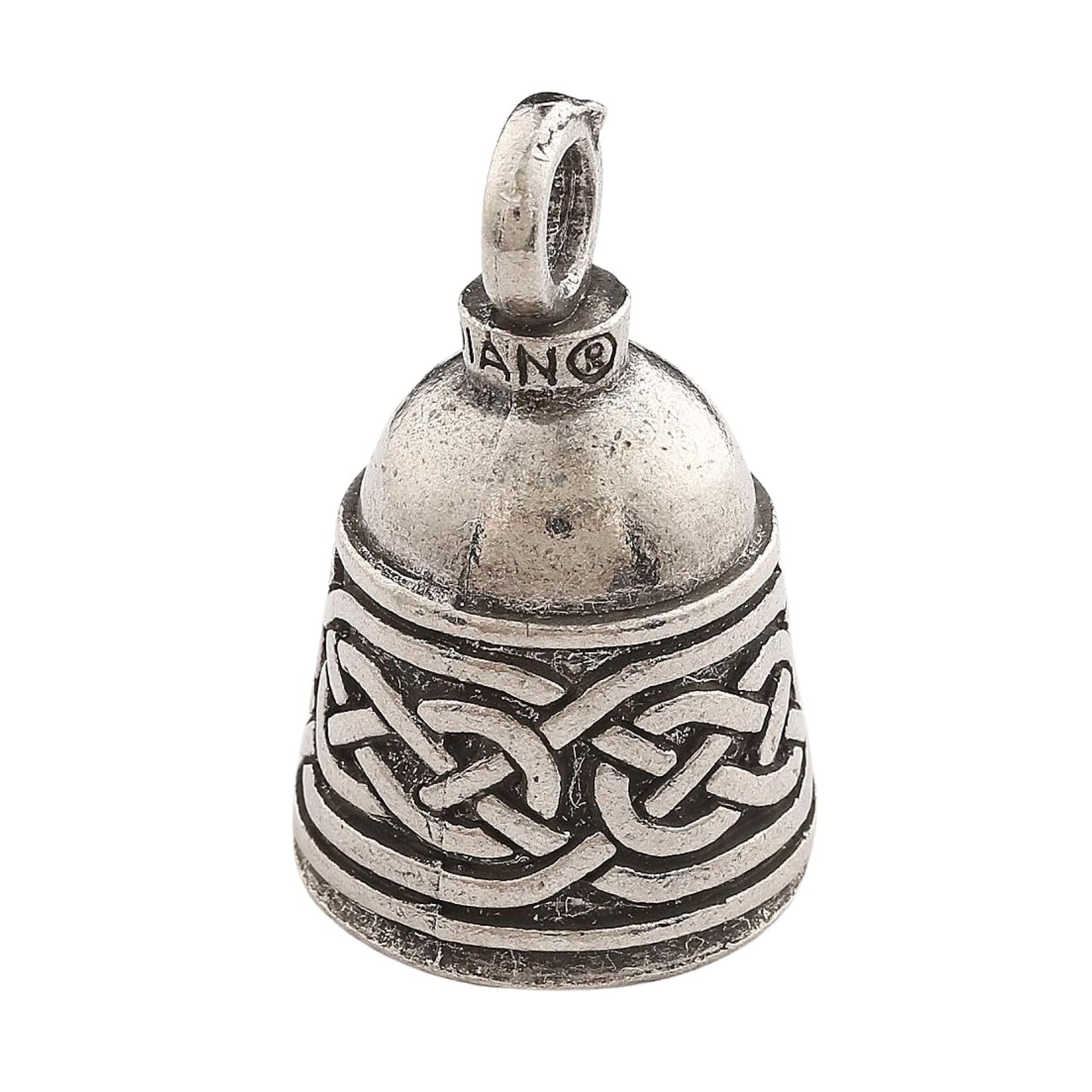Guardian Bell Irish Celtic Weave Motorcycle Biker Luck Gremlin riding bell or keychain