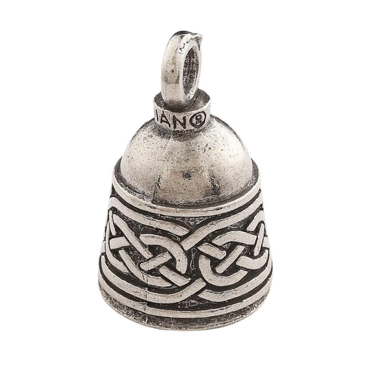 Guardian Bell Irish Celtic Weave Motorcycle Biker Luck Gremlin riding bell or keychain