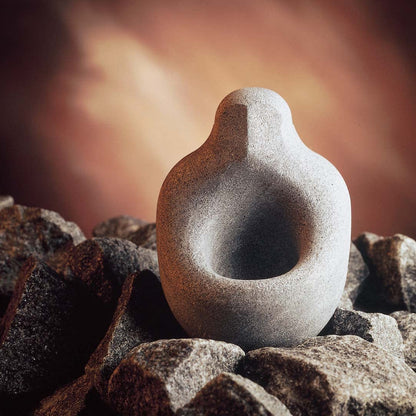 Hukka Design Aroma Bowl made of soapstone for the sauna stove -Löylynhenki- (Sauna Spirit) 30 ml