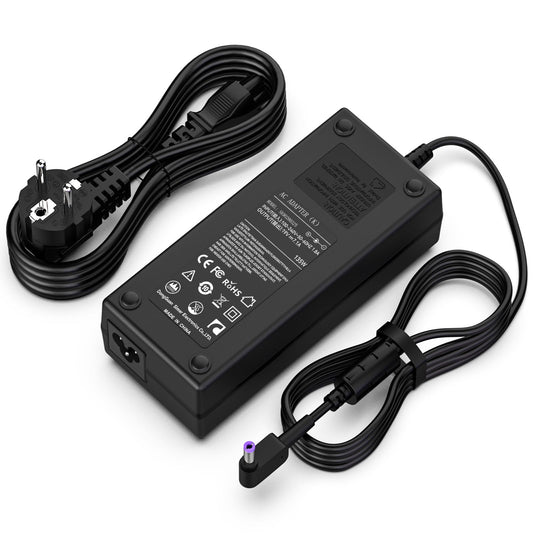 135W Laptop Charger Compatible with Acer Nitro 5 AN515-41 AN515-42 AN515-43 AN515-52 AN515-53 AN515-54 N18C4 N18C3 Aspire 7 VX5-591G ADP-135KB T PA-1131-16 PA-1131-05 ADP-135KB Charger Power Supply