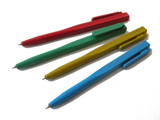Detectable pen, ballpoint, fixed tip, ink: blue, 50 pieces