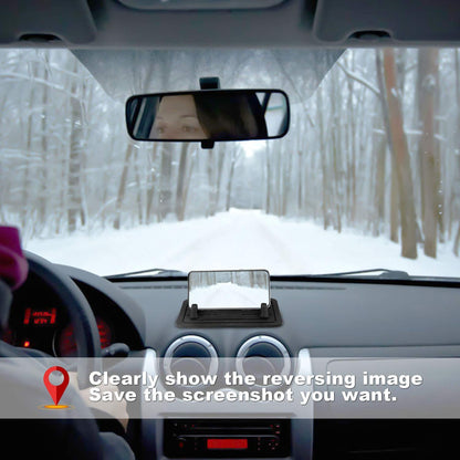 Uzone wireless WiFi rearview camera, magnetic, super night vision/IP68 waterproof. Compatible with Android and iOS for cars, trucks, and trailers.