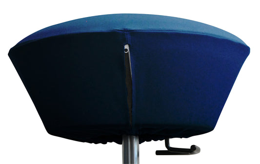 OZZIRIS Removable Cover for Aeris Swopper, cover for seat cushion Swopper office chair - NOT complete stool (Blue-Anthracite)