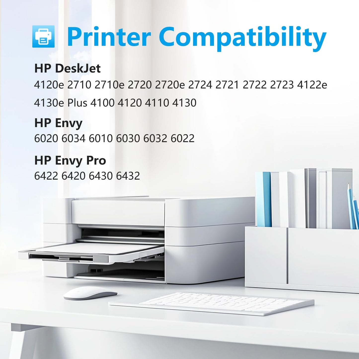 BunToner 305 XL cartridges Compatible for hp 305 printer cartridges XL Set for HP DeskJet 2720e 4120e HP Envy 6000 6420e Pro 6430 6432 Printer (Black, Color, 2-Pack)