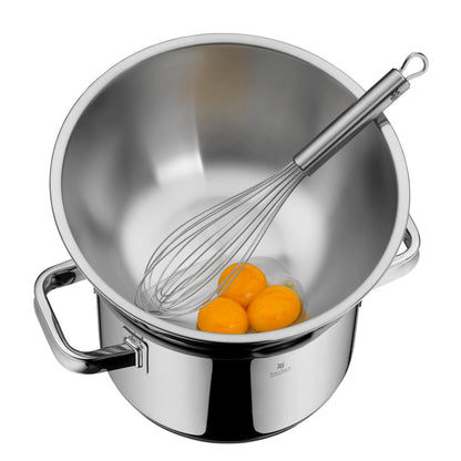 WMF Gourmet Bowl Set 4-piece, Stainless Steel Bowls for the kitchen 0.75l - 2.75l, Stainless Steel Mixing Bowl, Salad Bowl, Serving Bowl, Cromargan, stackable