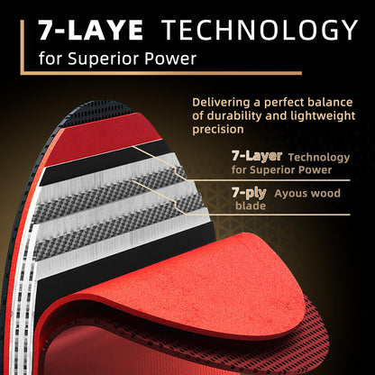 Table tennis set, 2 professional table tennis rackets, 3 table tennis balls, and carrying case. Perfect for beginners, families, and professionals.