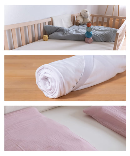 Honorchild® Mattress Protector waterproof | 100% Lyocell + Membrane | Oeko-Tex Certified | Leakage Protection Baby | Moisture Protection Mattress Protector Waterproof Mattress Pad 90x200cm