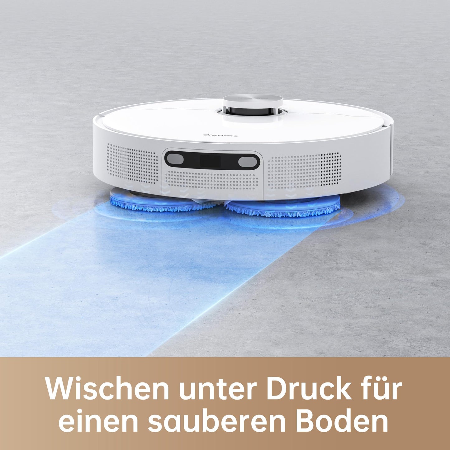 dreame L10 Prime robot vacuum and mop with automatic washing station for mop pads, 7mm mop lifting, LDS navigation, 4000Pa suction power, 3D mapping, WiFi/app control.