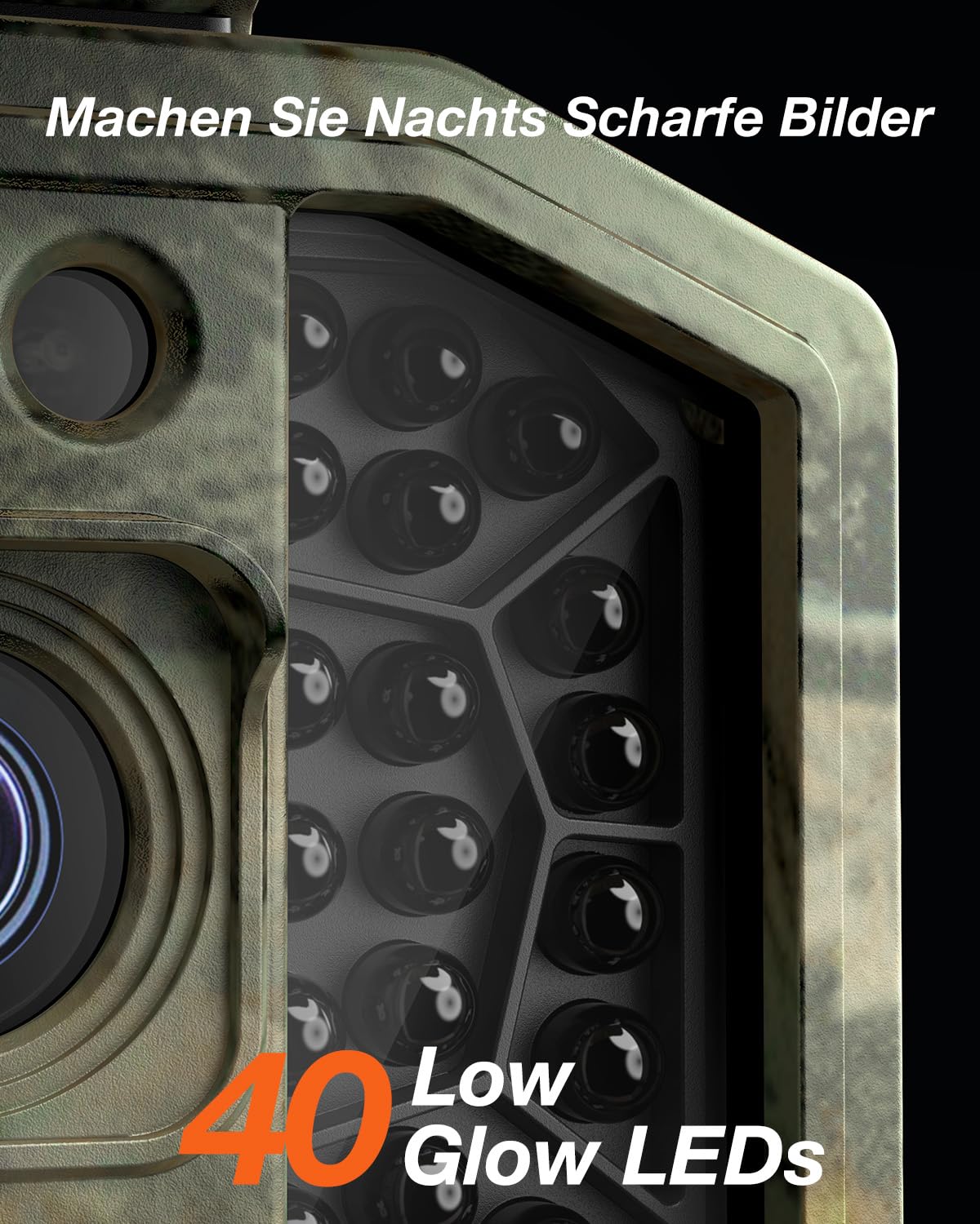 iZEEKER Trail Camera Solar, 4K 48MP Trail Camera with Motion Sensor Night Vision, IP66 Waterproof, 0.1s Trigger Time, Built-in High Capacity Lithium Battery for Wildlife Monitoring with 32GB SD Card.