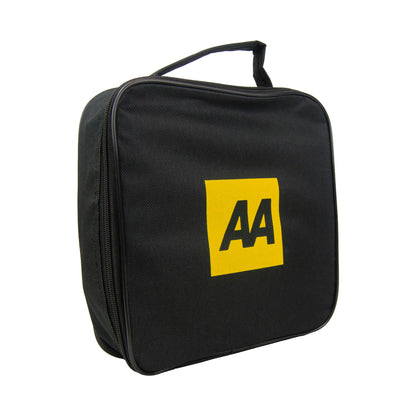 AA car winter set with folding snow shovel, black