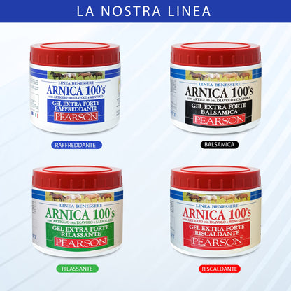 ARNICA 100'S - Arnica for horses, cooling gel Extra Forte by Pearson [500ml]. Arnica Gel Forte, cream with devil's claw and menthol. Regenerating and relaxing ointment.