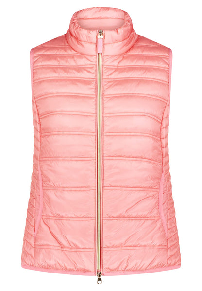 Betty Barclay Women's Sandra Vest, Salmon Pink, Size 40.