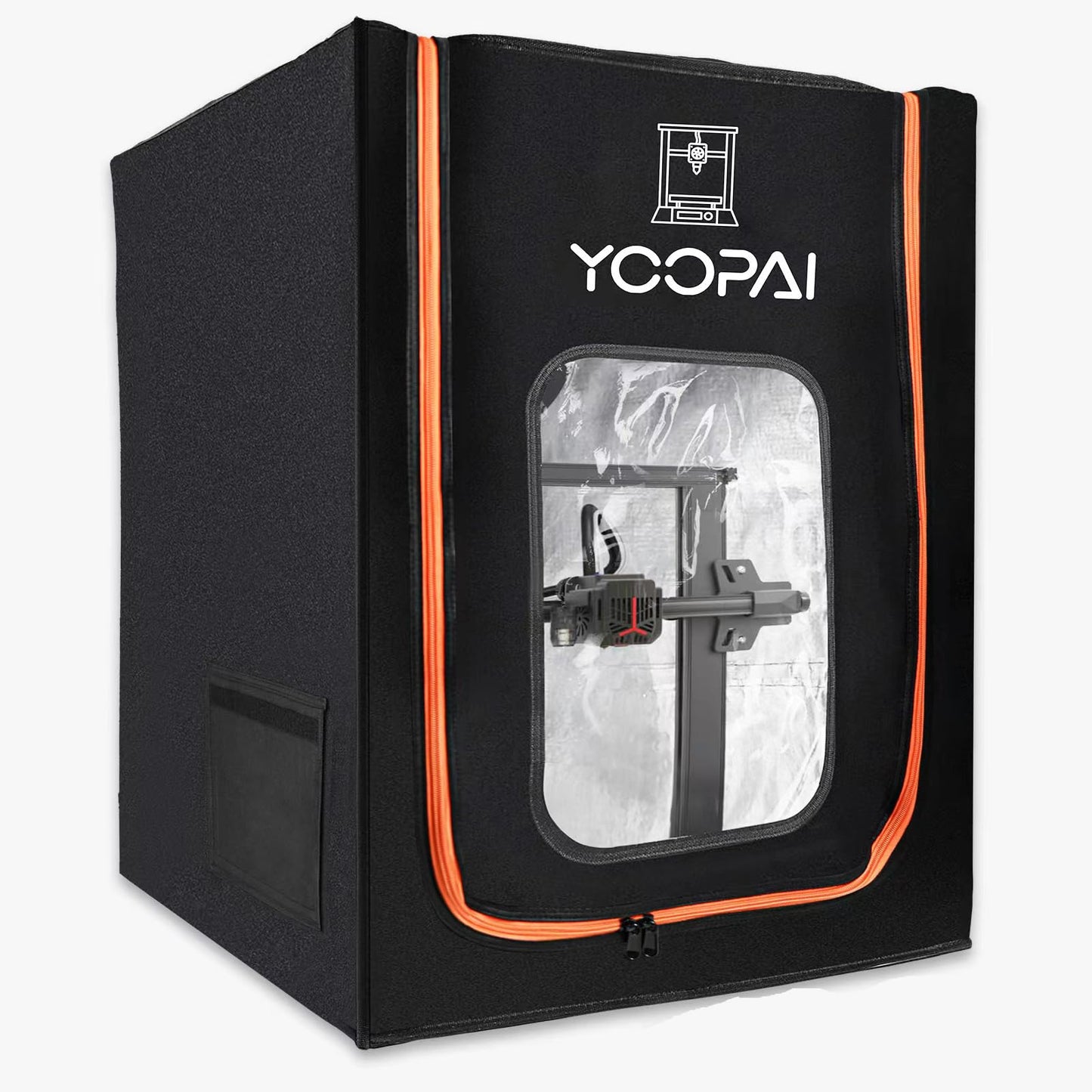 YOOPAI 3D printer enclosure cover with LED light, constant temperature enclosure for Creality Ender 3 V3 SE/KE/Ender 3/Ender 3 V2/Anycubic Kobra/Elegoo, 550 * 650 * 730 mm.