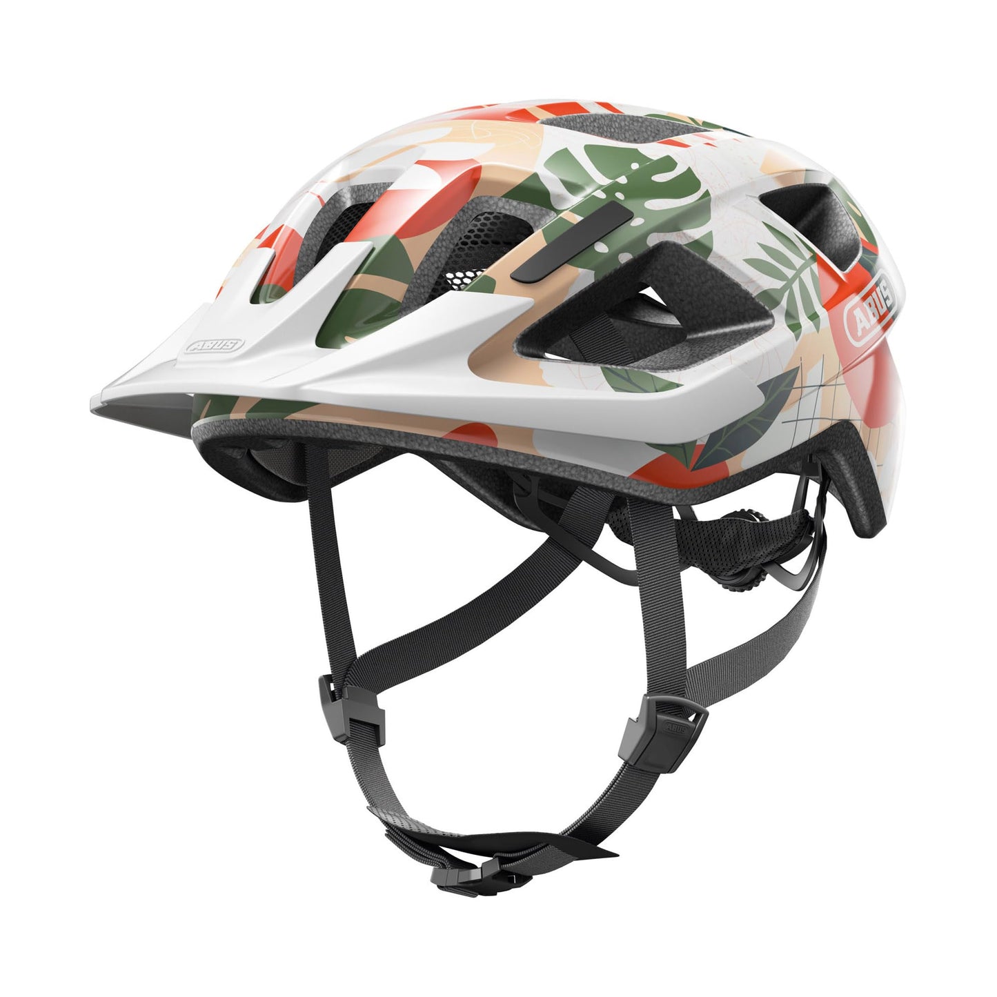 ABUS bike helmet Aduro 3.0 - sporty city helmet in stylish design for everyday and sporty rides - for men and women - orange, size S.