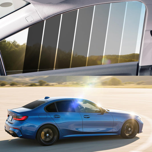 ARANA car tint film, 180" x 24", 70% VLT ceramic automotive universal window tint film, UV sun heat blocking privacy for home car and truck (24" x 15FT)