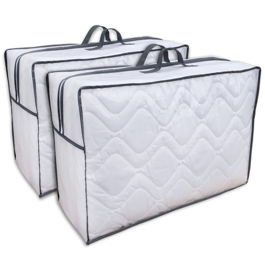 franknature 2x Storage Bag for Blankets - Bag for storing bedding
