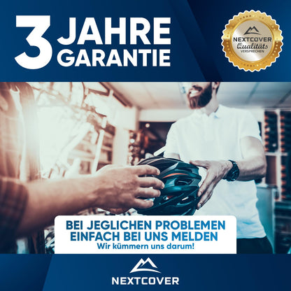 NEXTCOVER® Bike Lock with Combination - The Original - [SAFESECURE] high security I 5-digit combination code, bike chain lock steel I Lock for E-Bike I Chain lock
