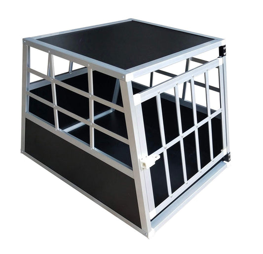 Merschbrock Trade GmbH dog transport box size S for car, travel, crate, and transport.