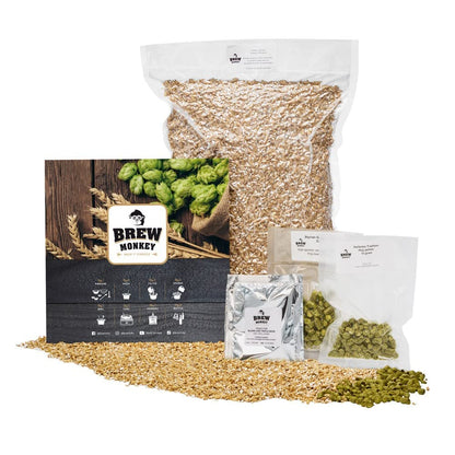 Brew Monkey® Beer Brewing Kit Tripel | Basic Set 5 liters | 8.2% ABV | Beer Making Kit | Men's Gifts | Beer Gifts for Men | Birthday Gift for Men | Gifts for Dad