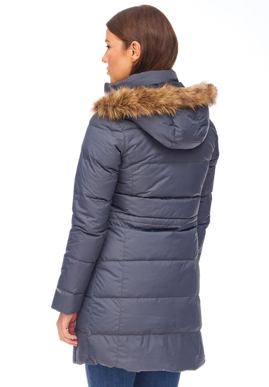 Jeff Green Women's Breathable Waterproof Down Outdoor Parka Fely, Color: Dark Grey, Size: 40