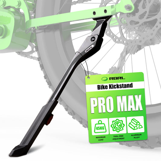 RBRL bike stand with 40 mm hole spacing, Adjustable bike stand made of aluminum alloy, Durable and non-slip, suitable for 24-29 inch MTB, Ebike, Extra stable up to 45 kg load.