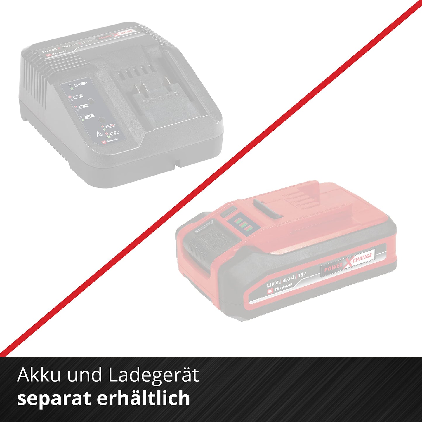 Einhell USB Battery Adapter TC-CP 18 Li USB A/C-Solo Power X-Change (18 V, mobile charging of smartphone, tablet and more, 1x USB-A port, 1x USB-C port, without battery)