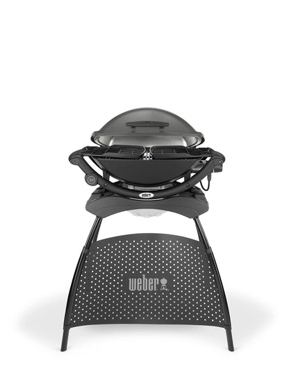 Weber Q 2400 Grill, 2200 W, Gray, rectangular, aluminum, stainless steel, 68 cm l x 130 cm w x 130 cm h