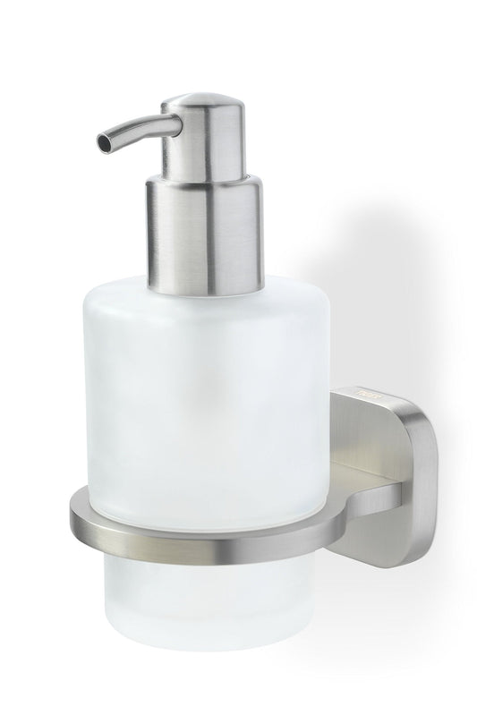 Tiger Ramos glass soap dispenser, brushed stainless steel