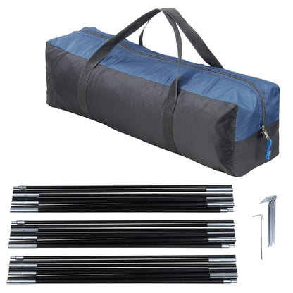 your GEAR Cetona tent - 5 person camping tent with dark sleeping cabin, dome tent with 3000 mm water column, living area/front room, 2 entrances and standing height, waterproof festival tent