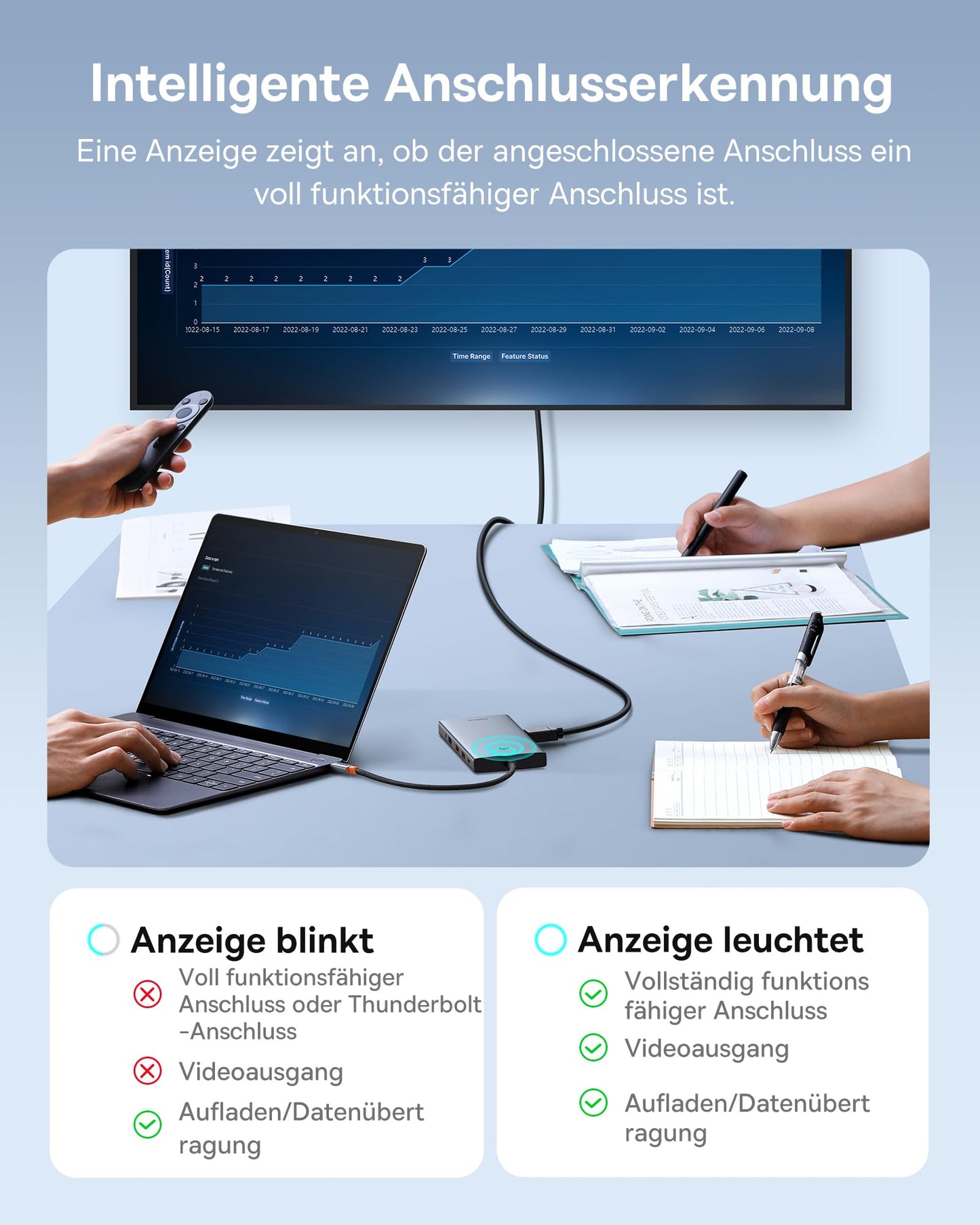 Optimized for efficiency, the Baseus USB C Docking Station supports 3 monitors, offering a 13-in-1 USB C Hub with 2 HDMI 4K@60Hz, DisplayPort 4K@60Hz, VGA, USB 3.1 10 Gbps, PD 100W, and Ethernet for Dell/HP/Lenovo/Surface Laptop.