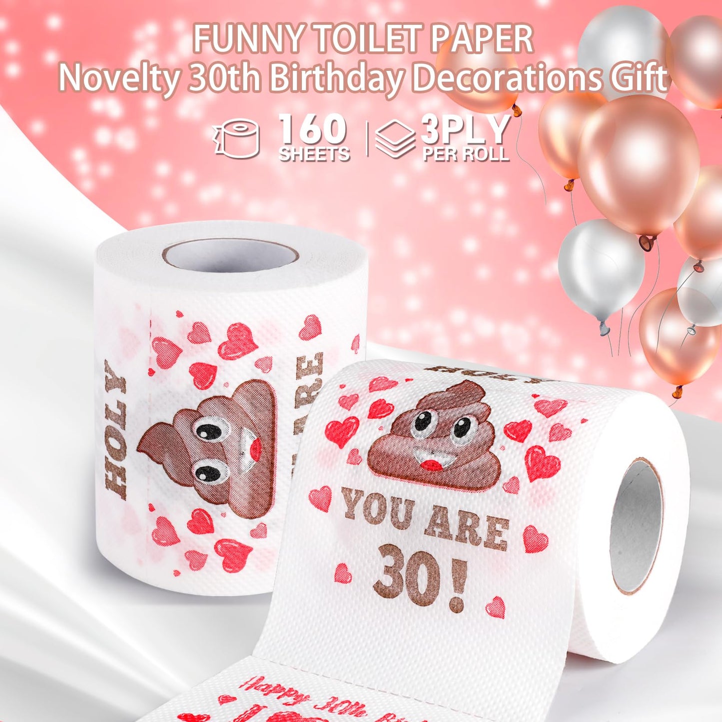 AWDK 30th birthday gift for women, birthday present for her, birthday decoration for 30-year-old women, idea for 30th birthday for mom, grandma, sister, girlfriend, aunt, colleague.