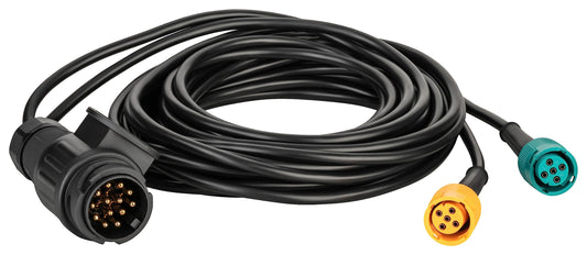 AUTOLIGHT 24 Trailer Cable Kit 5 meters 13-pin trailer lighting taillights wiring harness with bayonet connector