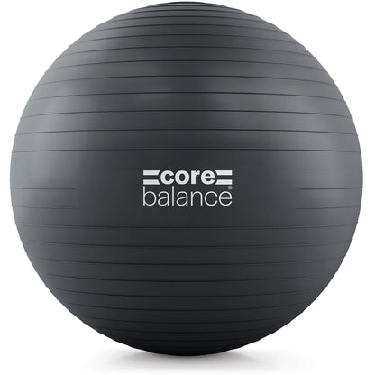 Core Balance, burst-resistant exercise ball - for fitness yoga pregnancy - 55cm 65cm 75cm 85cm - includes air pump