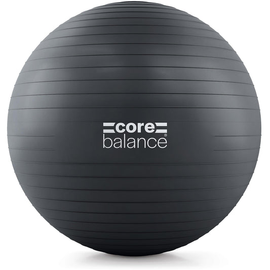 Core Balance, burst-resistant exercise ball - for fitness yoga pregnancy - 55cm 65cm 75cm 85cm - includes air pump