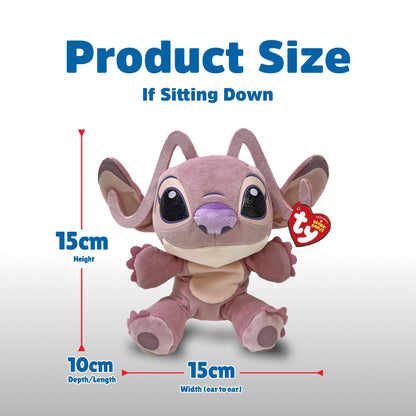 TY Angel Beanie Babies 15CM - Known from the movie, Soft plush toy, Collector's item, and cuddly toy for children.