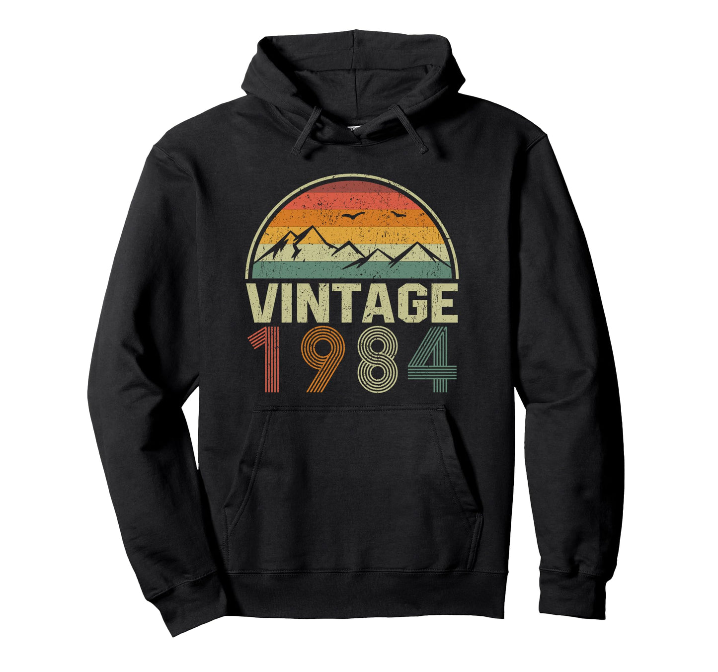 41st Birthday Gift Idea Vintage 1984 Pullover Hoodie