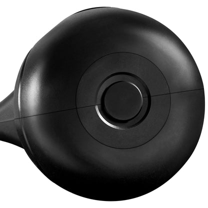 Yaheetech 12kg Kettlebell for strength training fitness gymnastics, black ball weight for kettlebell swings.