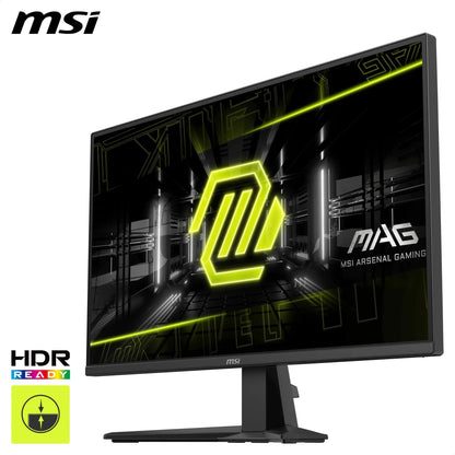 MSI MAG 275QF 27-inch WQHD Gaming Monitor features a 2560 x 1440 Rapid IPS Panel, 180 Hz / 0.5ms (GtG, Min.), 101% sRGB Colour Gamut, Frameless Design, HDR Ready. It supports DisplayPort 1.4, HDMI 2.0b (WQHD@144Hz).