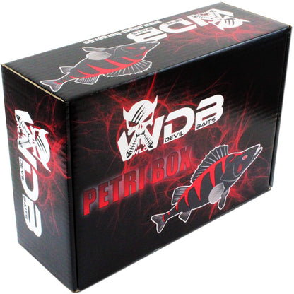 Wild Devil Baits Petri Box predator box fishing box promotional box gift fishing fishing gear