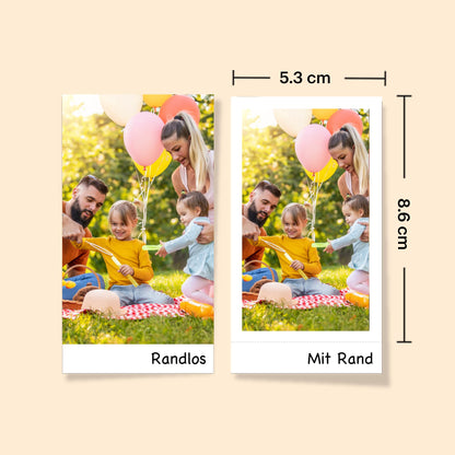 KODAK Mini 2 Retro mobile photo printer for smartphones, mini printer with Bluetooth, 54x86mm, 38 sheet bundle, Yellow