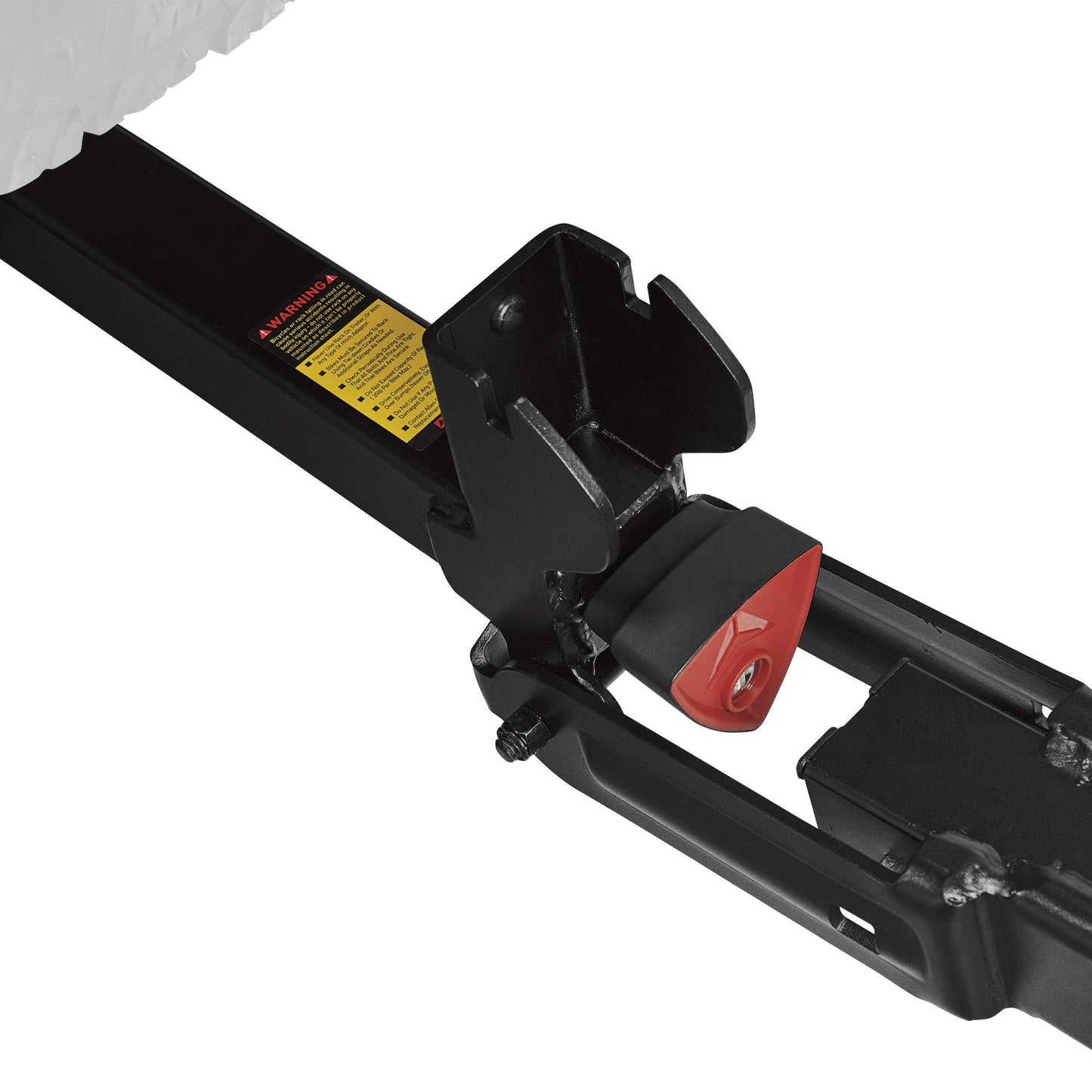 Allen Sports Premier 4-Bike Rack for 2-Inch Hitch with Spare Tire, Model 400QR, Black