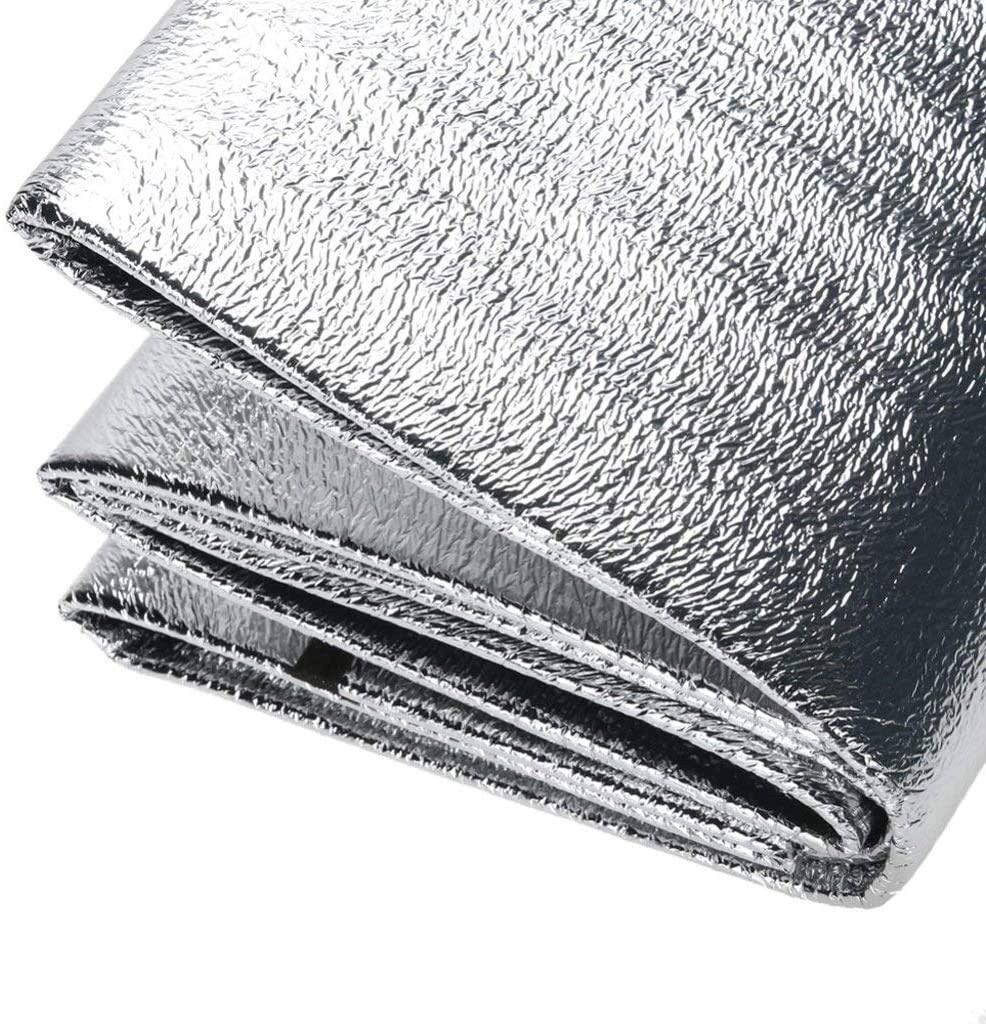 Aluminum foil insulation mat foam mats 300x300 cm insulation blanket foldable tent mat floor mat thermal mat sleeping mat for camping mat made of aluminum foil and foam