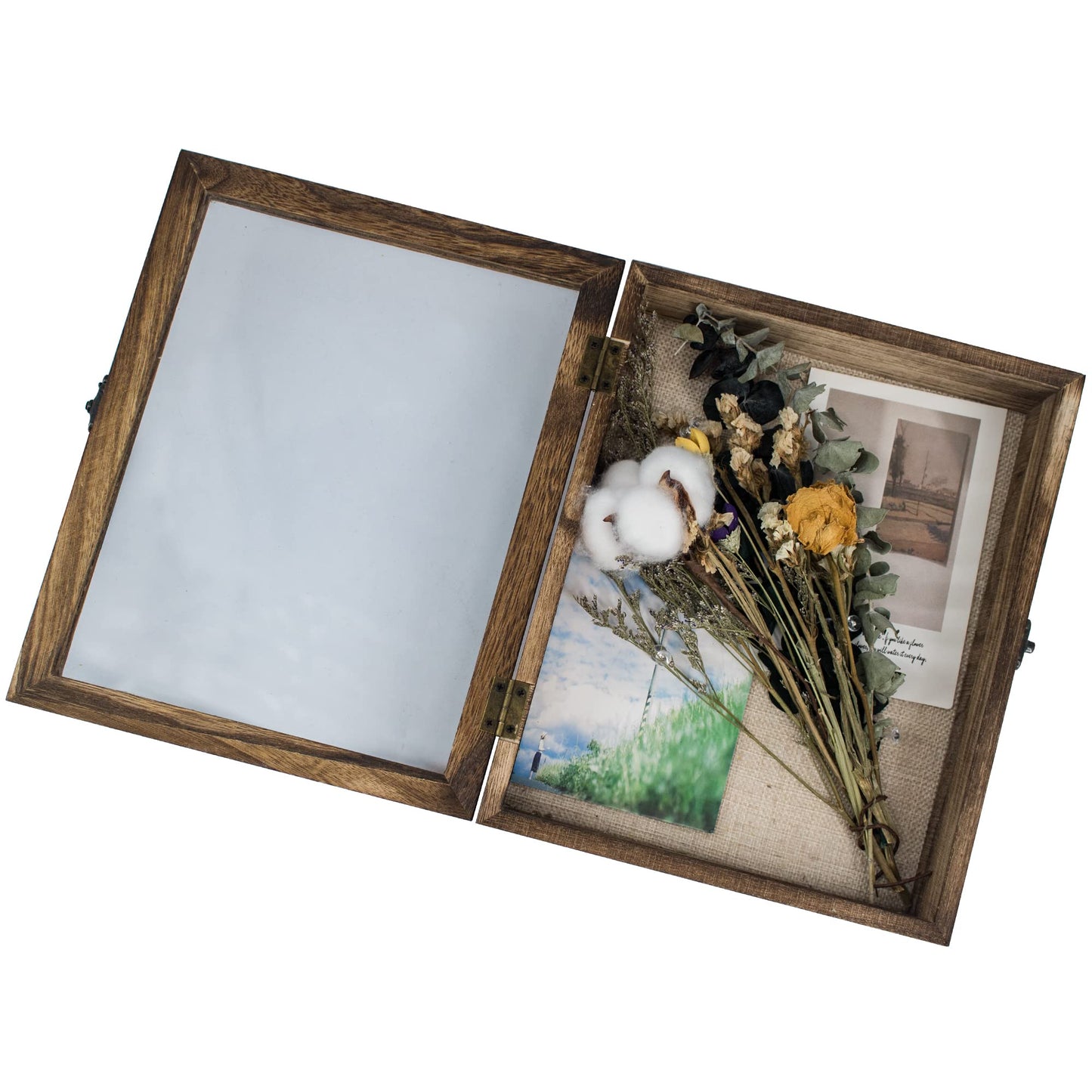 GraduatePro 3D photo frame 20x25 for filling showcase wall for brown object frame wedding box decor or desk