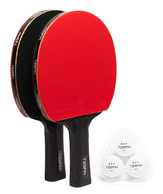 Ping Pong Paddle 2-pack with 3 balls