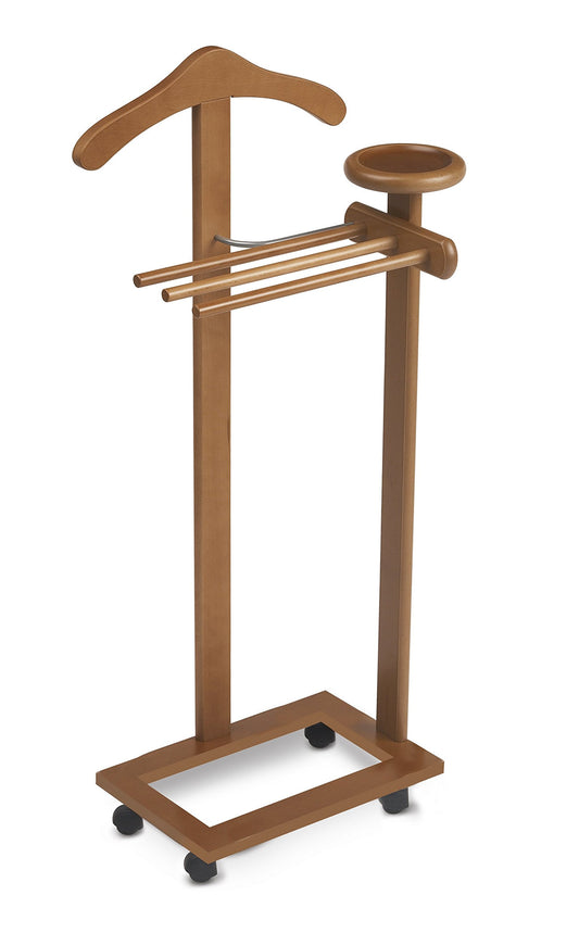 Arredamenti Italia valet stand for bedroom ANTIMO, wood - color: cherry wood AR-It The Heart of Wood
