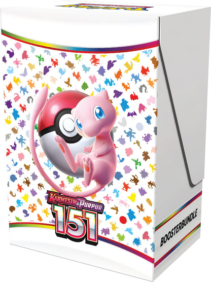 Pokémon Trading Card Game: Booster Bundle Crimson & Purple - 151 (6 Booster Packs)