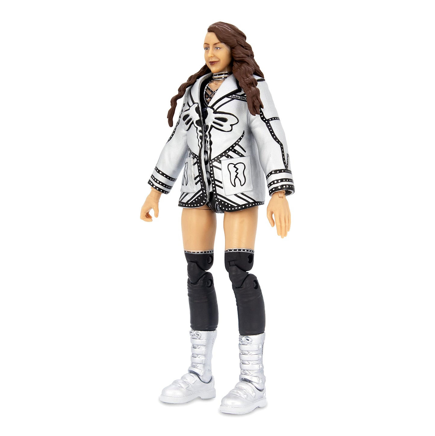 AEW All Elite Wrestling Dr. Britt Baker D.M.D. Action Figure, unmatched collector's item, Series 1, for ages 8 and up.